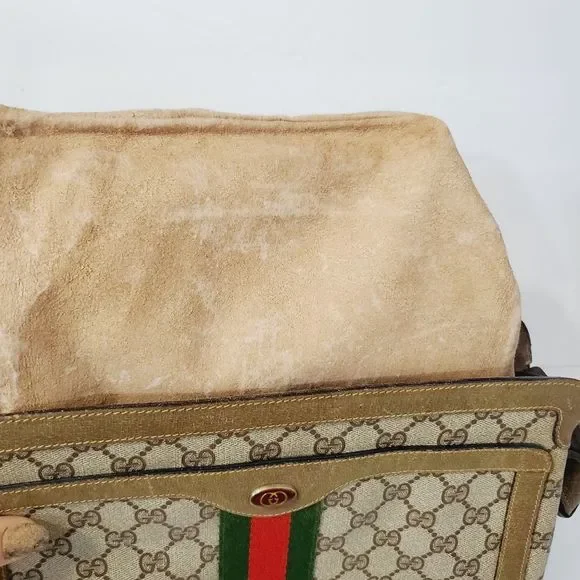 GUCCI Authentic Vintage Ophidia red green web purse shoulder bag - Picture 10 of 16